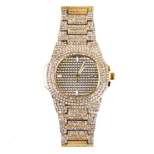 2019 Fashion men wristwatch Luxury Brand Fashion Diamond Date Quartz